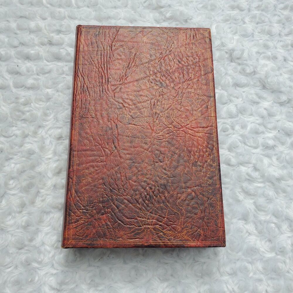 Faux Book Keepsake Box Brown